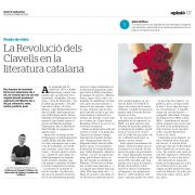 Article “La Revolució dels Clavells en la literatura catalana” de Xavier Magrinyà Minguell