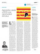 Article d’Albert Ventura: «Aprendre català a l’EOI: una oportunitat de futur»