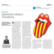 Article “Aprendre català a Torreforta” d’Anna Muntaner Llima
